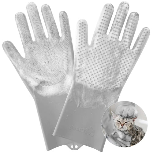 Pecute Double-Sided Pet Silicone Gloves