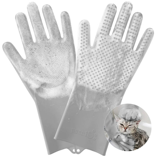 Pecute Double-Sided Pet Silicone Gloves