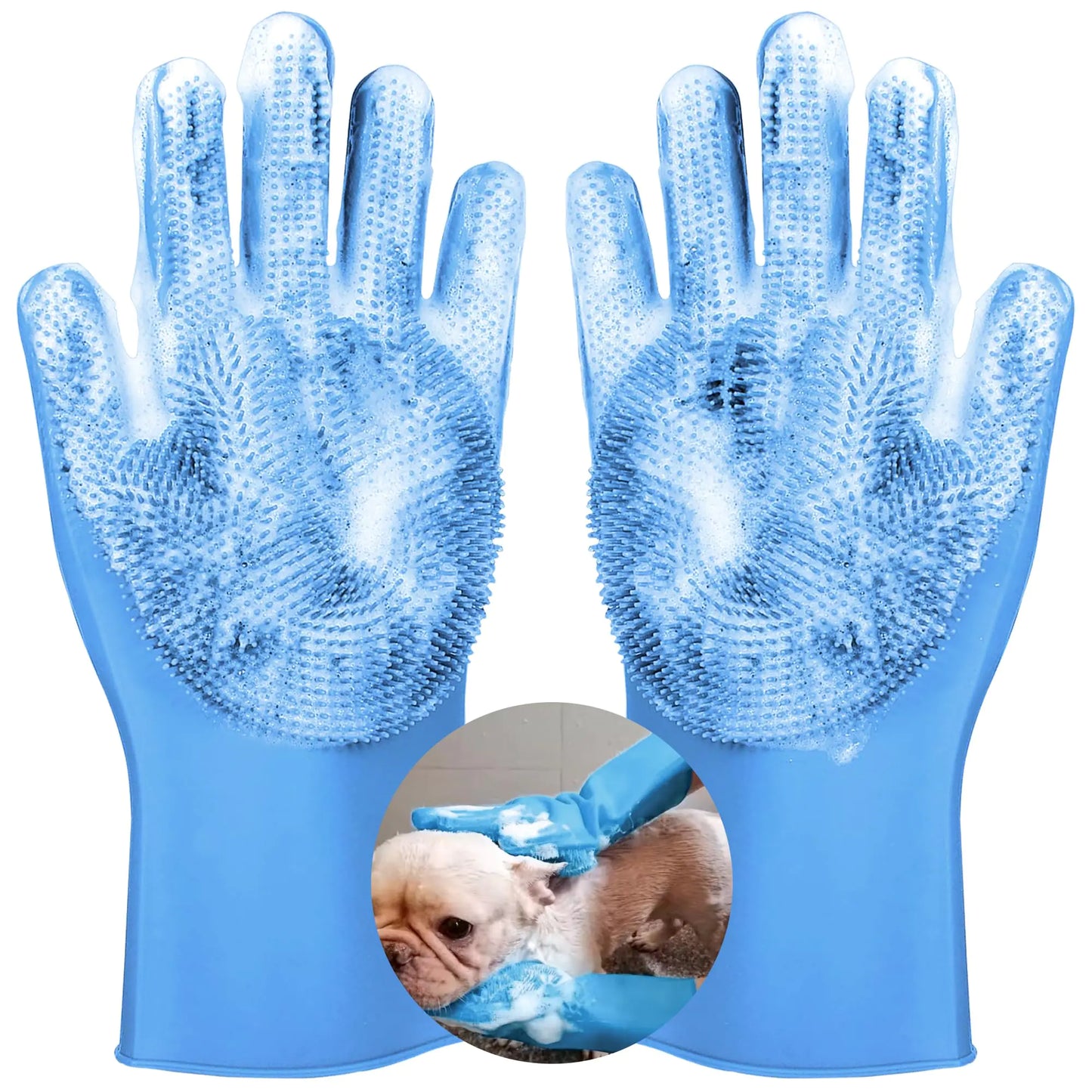 Pet grooming gloves Heat Resistant